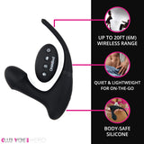 Ohmibod Club Vibe 3.Oh Hero Wearable Anal Vibrator - Wireless Remote Control Vibrating Butt Plug - Personal Massager For Women -