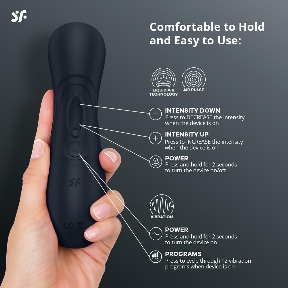 Satisfyer Pro 2 Generation 3 (No Bluetooth) With Liquid Air Vibrator Sex Toy | Adult Toys For Women | Sucking Clitoral Stimulato