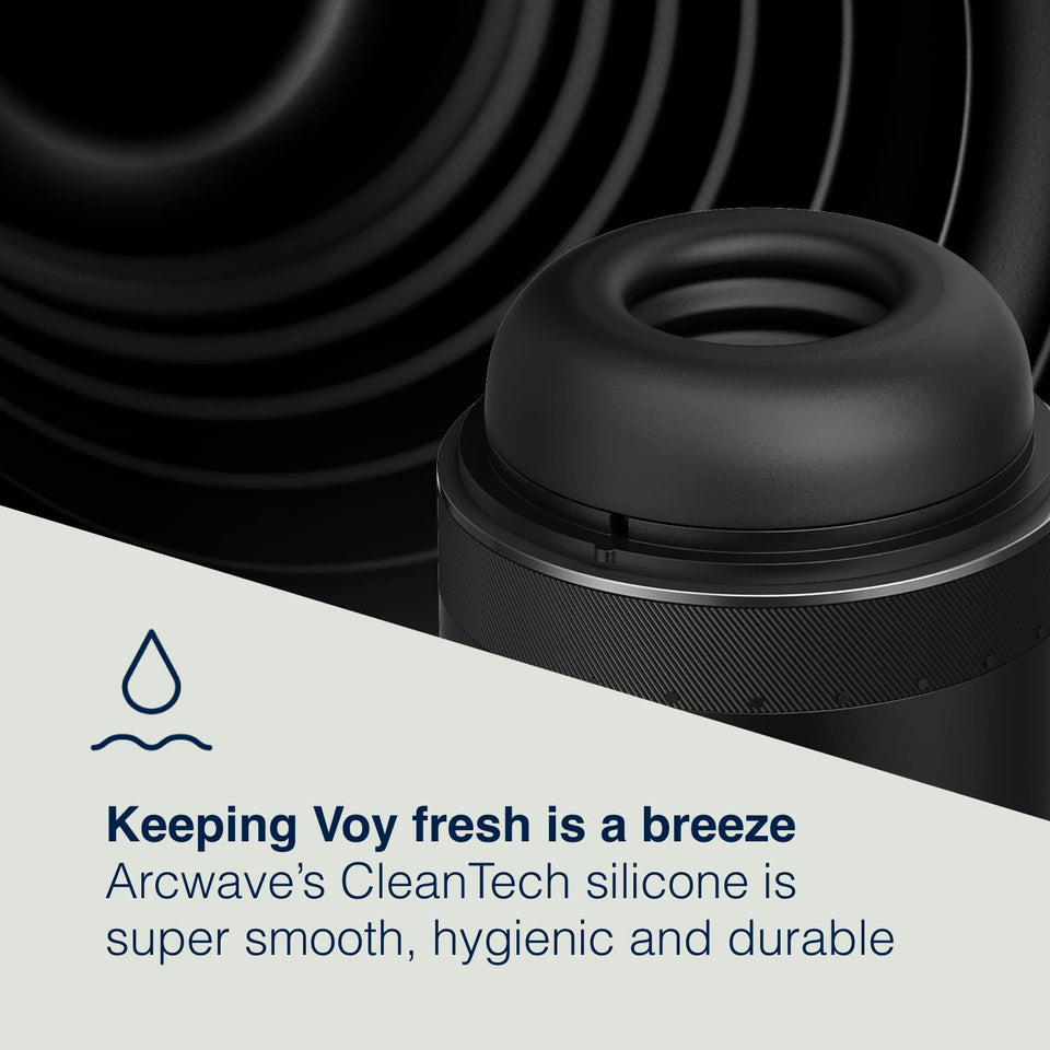 Arcwave Voy Penis Stroker For Men - Male Masturbator Toy - 8 Different Settings - Tightness Adjustment System - Waterproof - Cle