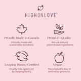 Highonlove Stimulating O Gel  Personal Moisturizer For Women  All Natural Hemp Oil Moisturizer For Enhanced Sensation  Water Bas
