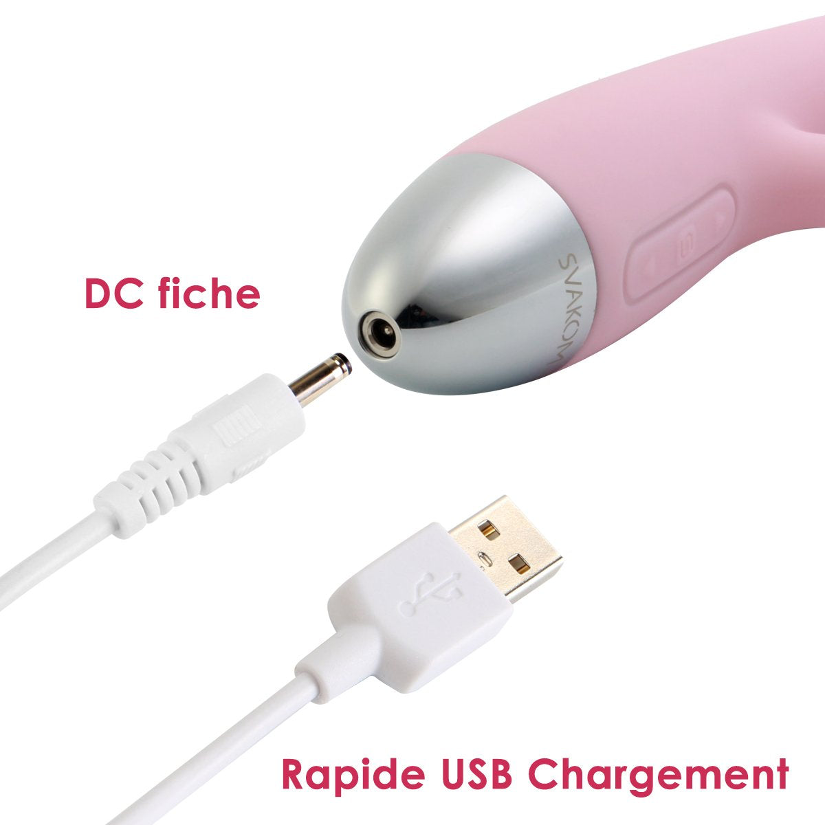 Svakom Alice Dual Motor Rabbit Vibe Pale, Pink