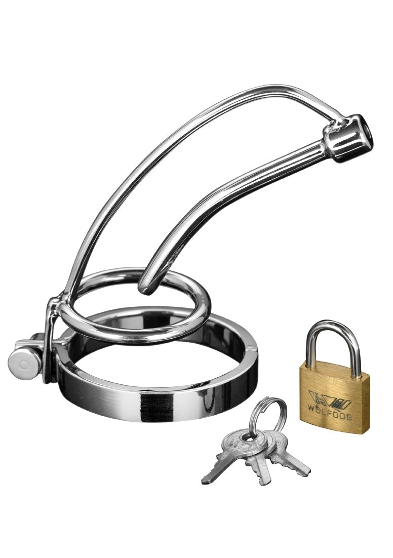 (Wd) Master Series Asylum Cock W/Urethral Plug