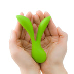 Bms Vitality By Leaf 100 Percent Natural Pleasure Vibrator, Green, 5 Inch