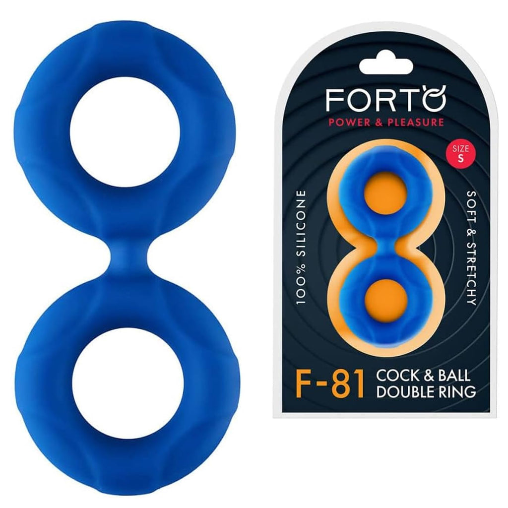 Forto F-81:Double Ring Liqu Sili 44mm Bl