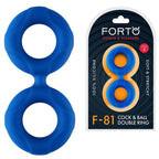 Forto F-81:Double Ring Liqu Sili 44mm Bl