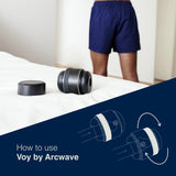 Arcwave Voy Penis Stroker For Men - Male Masturbator Toy - 8 Different Settings - Tightness Adjustment System - Waterproof - Cle