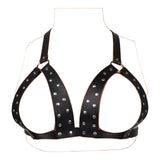 Kutocesy Sex Restraints Leather Adjustable BDSM Corset Gear & Accessories for Adult Couples Kinky Sexy Toy Role Play Game Tool (