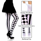 Harlequin Pantyhose O/S Black/