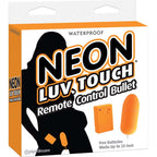 Neon Luv Touch Remote Control Bullet, Orange