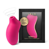 LELO SONA 2 Sonic Waves Clitoral Vibrator, Waterproof Clit Sucking Vibrator, Suction Vibrator for Women for Deeper Satisfaction,