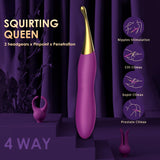 Clitoral Vibrator Sex Toys for Women - SVAKOM Female Squirting Vibrators Clit G-Spot Dildo Nipple Stimulator Anal Vibe - High Fr