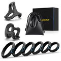 Sex Toys Penis Ring Silicone Cock Rings for Men Erection Sex, 8 Sizes Cockring Erectile Dysfunction Rings Cock Sexual Stimulatio