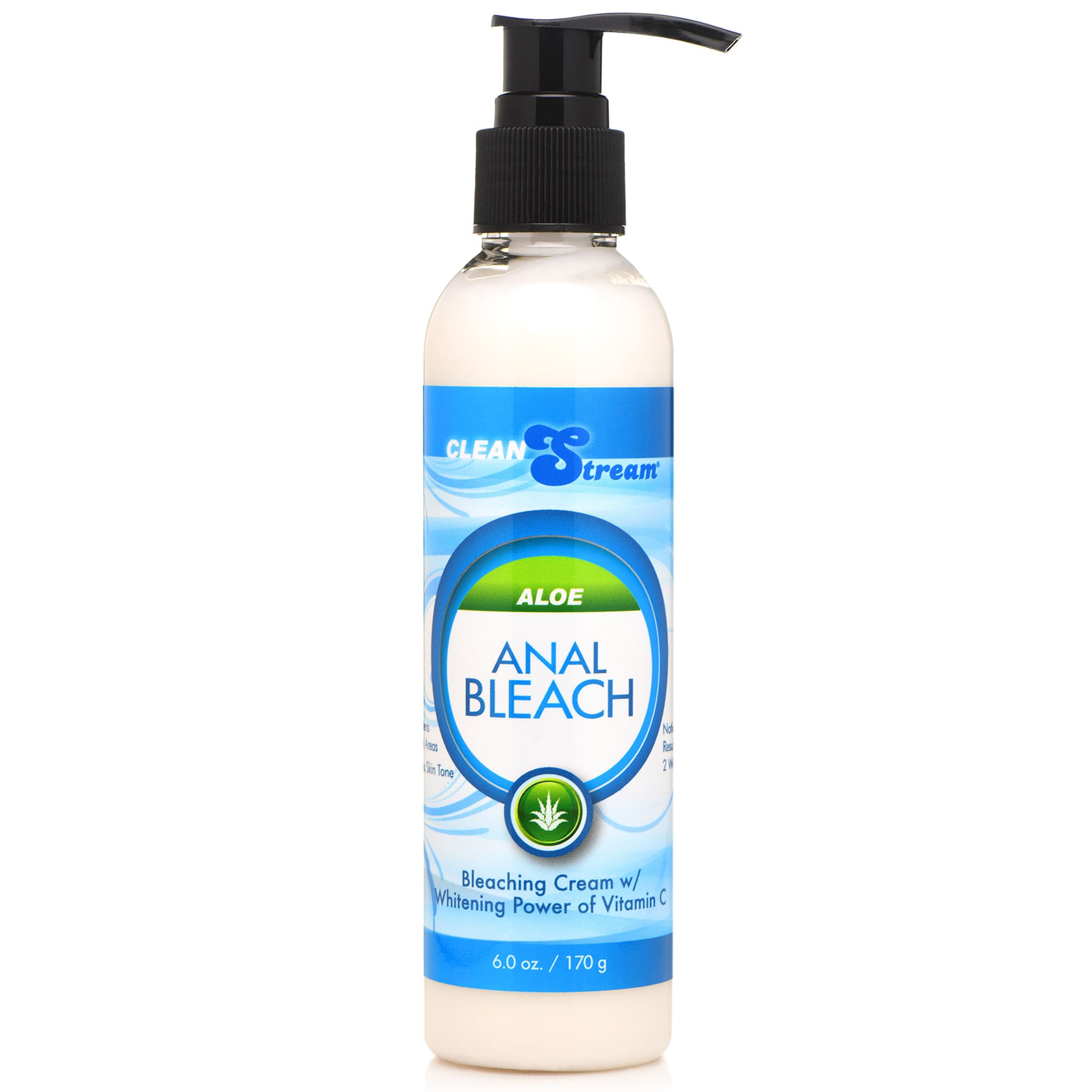 Cleanstream Anal Bleach with Vitamin C and Aloe,White,6 Fl Oz (Pack of 1),AD419