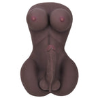 Y-Not Shemale Masturbator Sex Toys Body Ladyboy Sex Love Doll Torso Black
