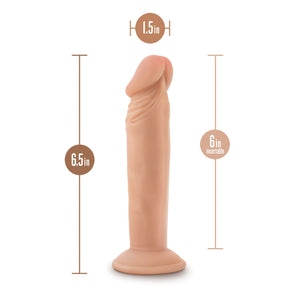 Dr. Skin Plus 6In Posable Dildo Vanilla