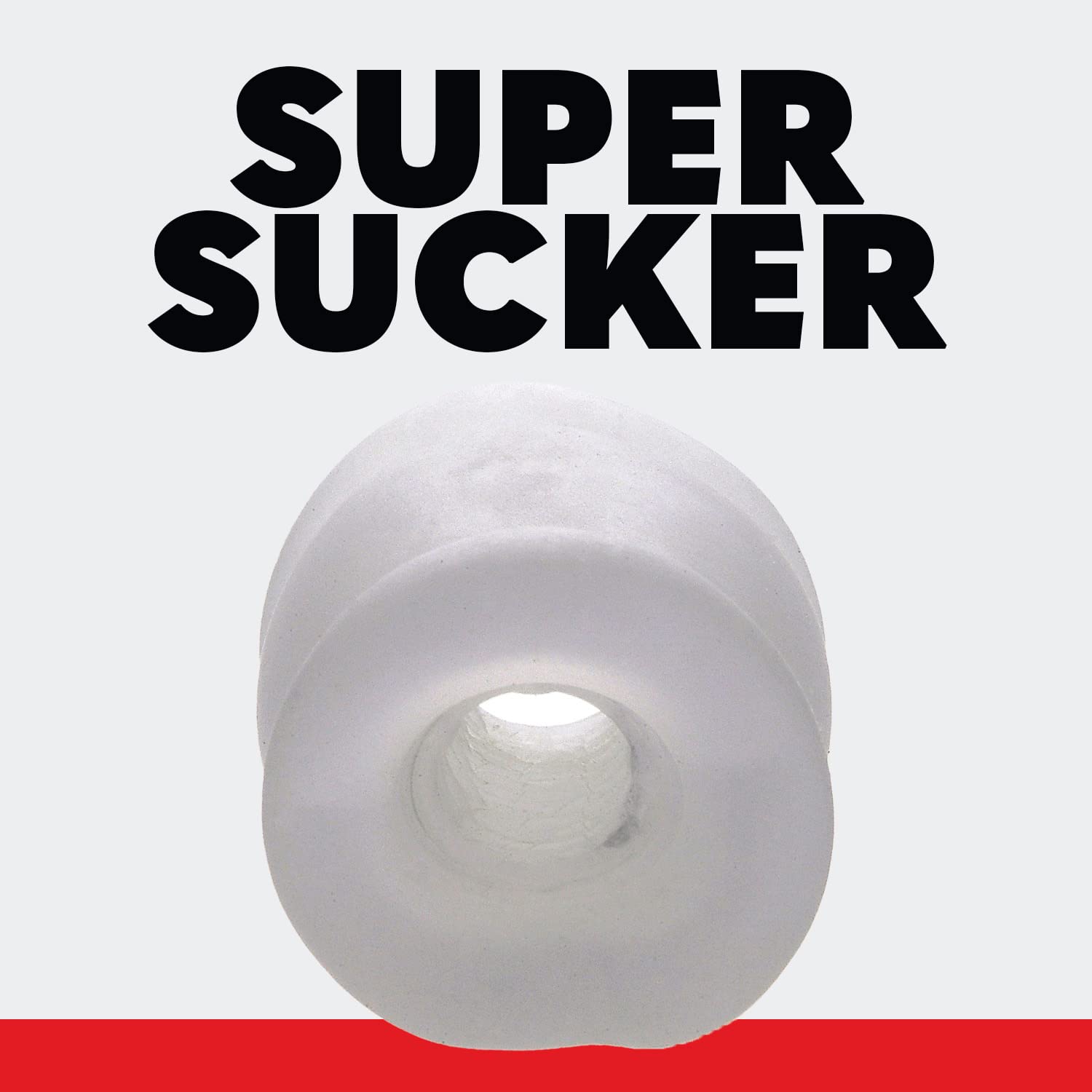 Doc Johnson The Super Sucker - Ultraskyn Adult Sucking Toy (Frost)