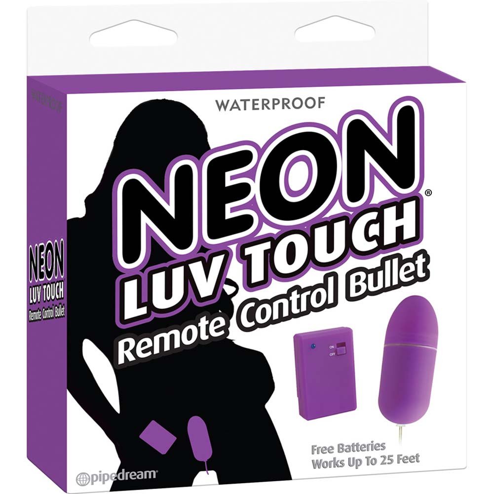 Neon Luv Touch Remote Control Bullet  Purple