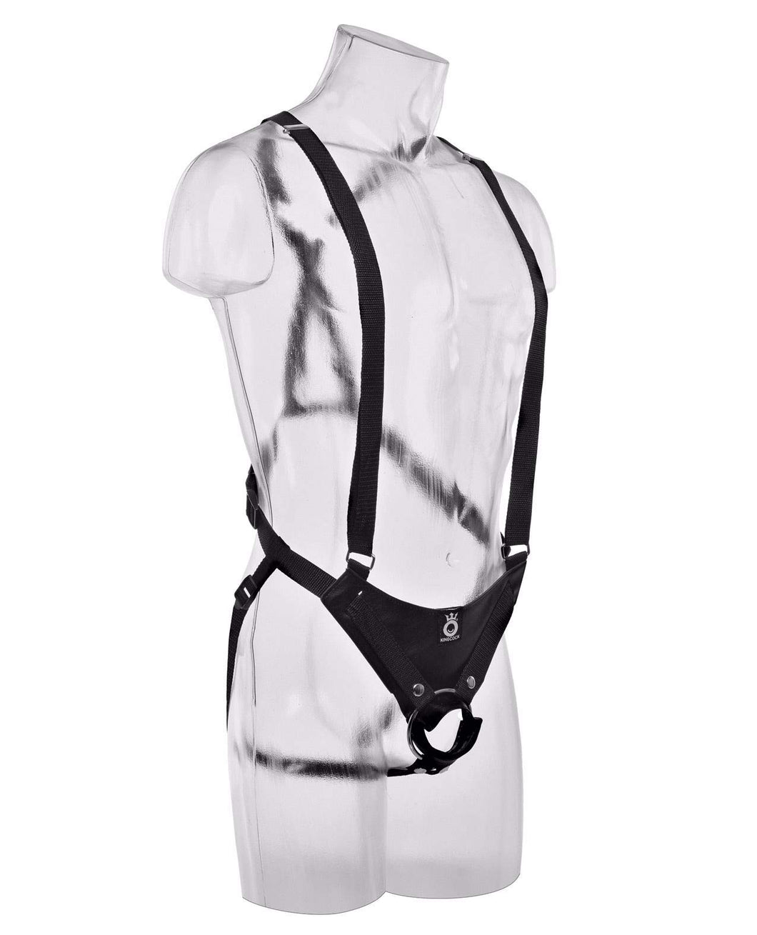 (D) King Cock 10 Hollow Strap Suspender System Tan ''