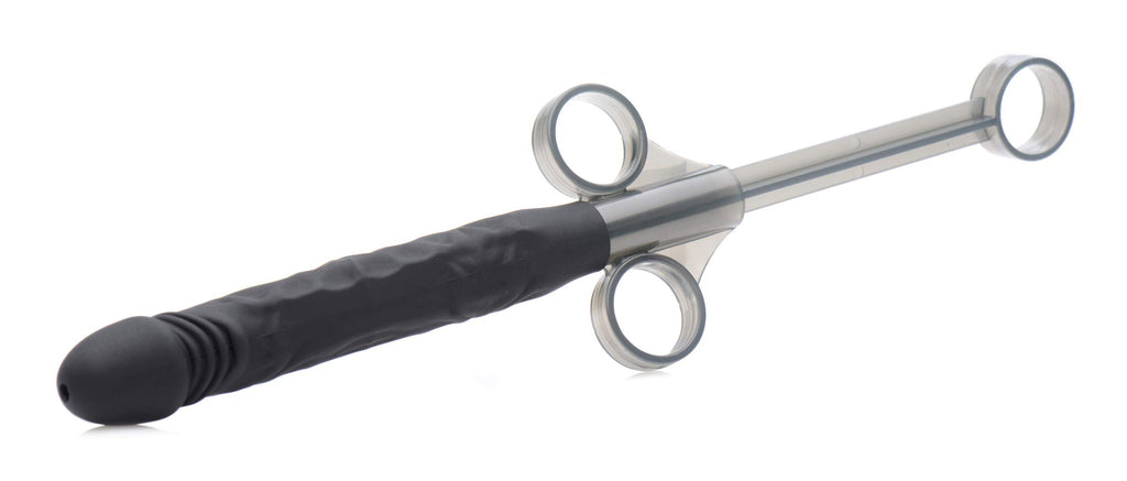 Jiz Shooter Silicone Dildo Lube Launcher