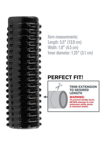 Pipedream Fantasy X-Tensions Magic Pleasure Sleeve Black