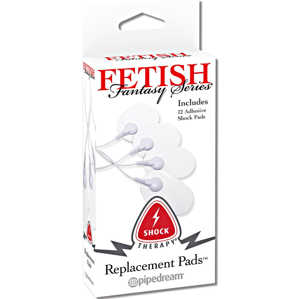 Fetish Fantasy Series Shock Therapy Replacement Pads - 12 Piece