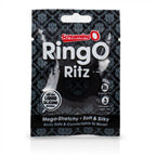 Screaming O Ringo Ritz Mega Stretchy Silicone Cock Ring, Black