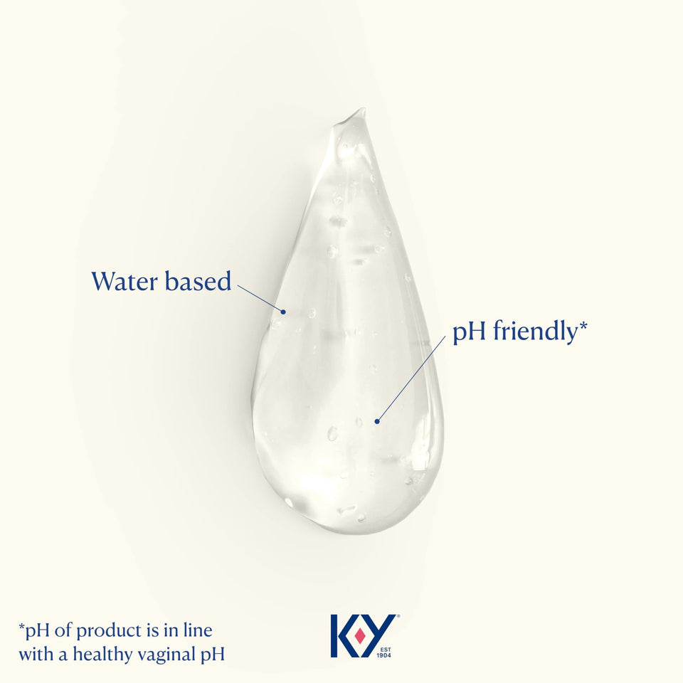Water Based Lube K-Y Liquid 2.4 Fl Oz Adult Toy Friendly Personal Lubricant For Couples Men Women Massage Pleasure Enhancer Vaginal Moisturizer Ph Balanced Paraben Free Latex Condom Compatible
