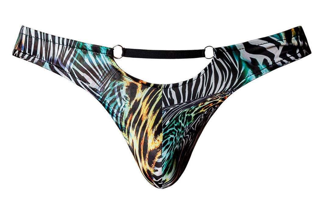 Go Wild! Thong W/Rings S/M