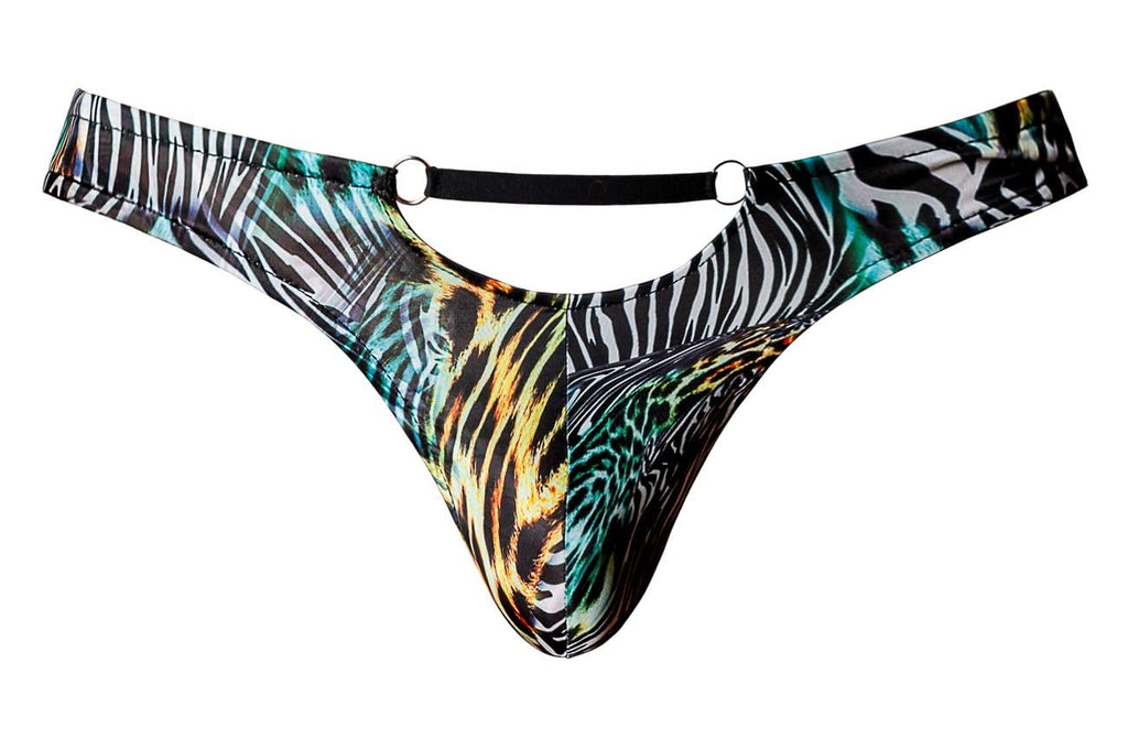 Go Wild! Thong W/Rings L/Xl