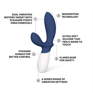 Lelo Loki Wave 2 Base Blue (Net)