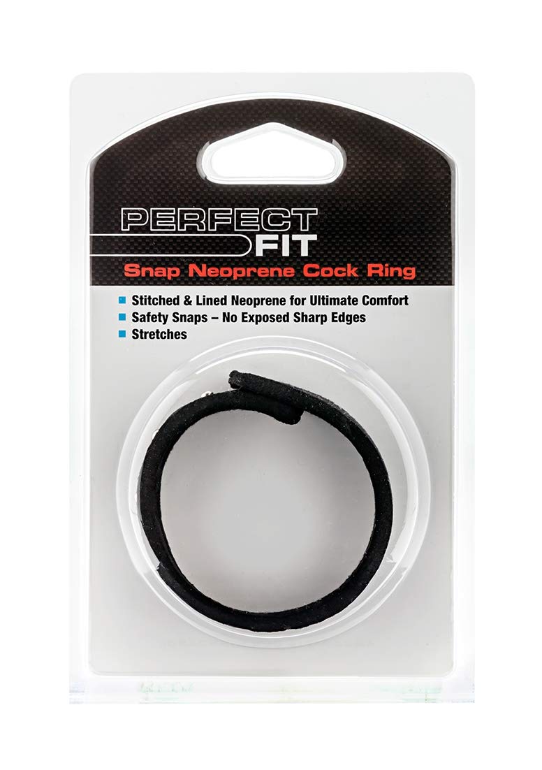 Neoprene Snap C Ring Black