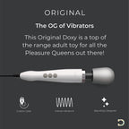 Doxy Original Ultra Powerful Sex Toys Wand Massager  Female Vibrator Wand Sex Toy  White Personal Massager For Women  Persona