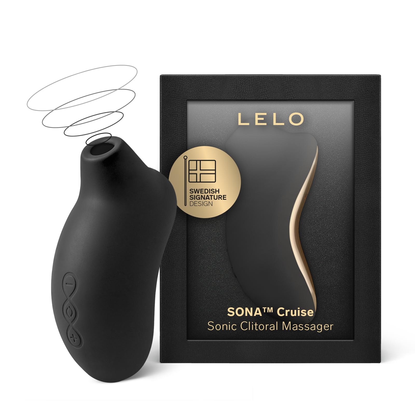 LELO SONA Cruise Suction Vibrator for Enhanced Pleasure, Waterproof and Rechargeable Clit Sucker Sex Toy for Women, Clitoris Sti