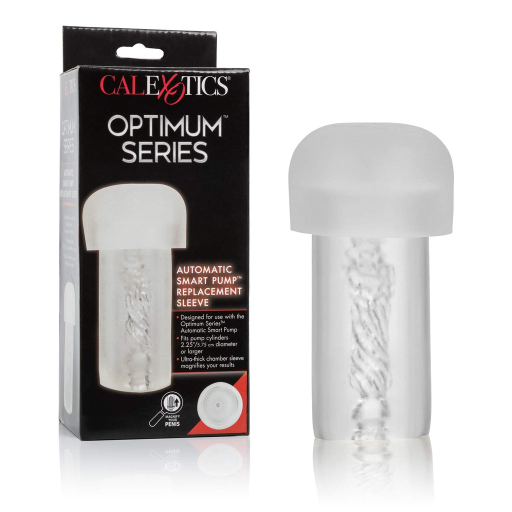 Calexotics, Optimum Series Automatic Smart Pump Replacement Sleeve Male Silicone Masturbation Sleeve - 5 Inch Adult Male Masturb