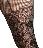 Dreamgirl Womens Pantyhose, Black, One Size-3X Us