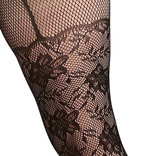 Dreamgirl Womens Pantyhose, Black, One Size-3X Us