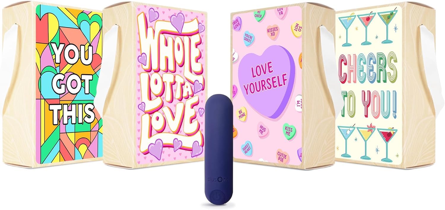 Plusone Bullet Vibrator For Women With Finger Sleeve - Mini Vibrator Made Of Body-Safe Silicone, Fully Waterproof, Usb Rechargeable - Personal Massager With 10 Vibration Settings