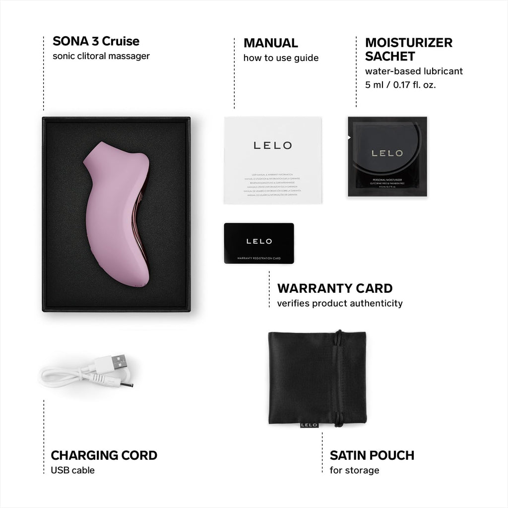 LELO SONA 3 Cruise Clit Stim Soft Pink
