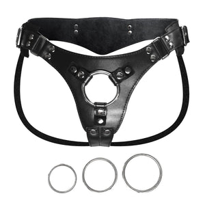 Adjustable Strap On Dildo Harness for Women and Men, Wearable Plus Size Strapon Harness Adult Sex Toys for Lesbians Gay Couples