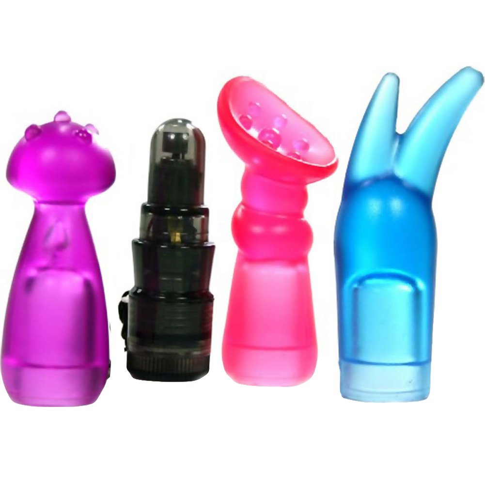 Golden Triangle Hanky Panky 4Pc Vibrator Travel Kit