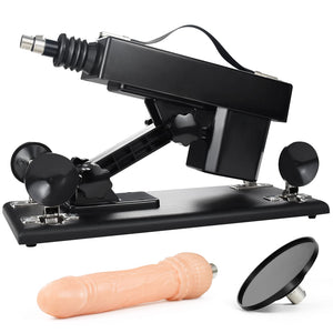 Sex Machine with Dildo and Suction Cup 3XLR Connector Attachments,Automatic Thrusting Machine for Women and Men,Love Machine Dev