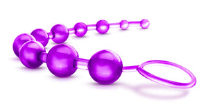Eden Basic Beads - 12 Inch Long Silicone Anal Bead for Smooth & Seamless Anal Training - Graduated Beads Up to 1 '' Maximum Widt