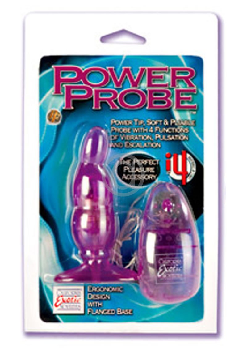 California Exotics Power Probe Multi-Function Vibrator, Purple