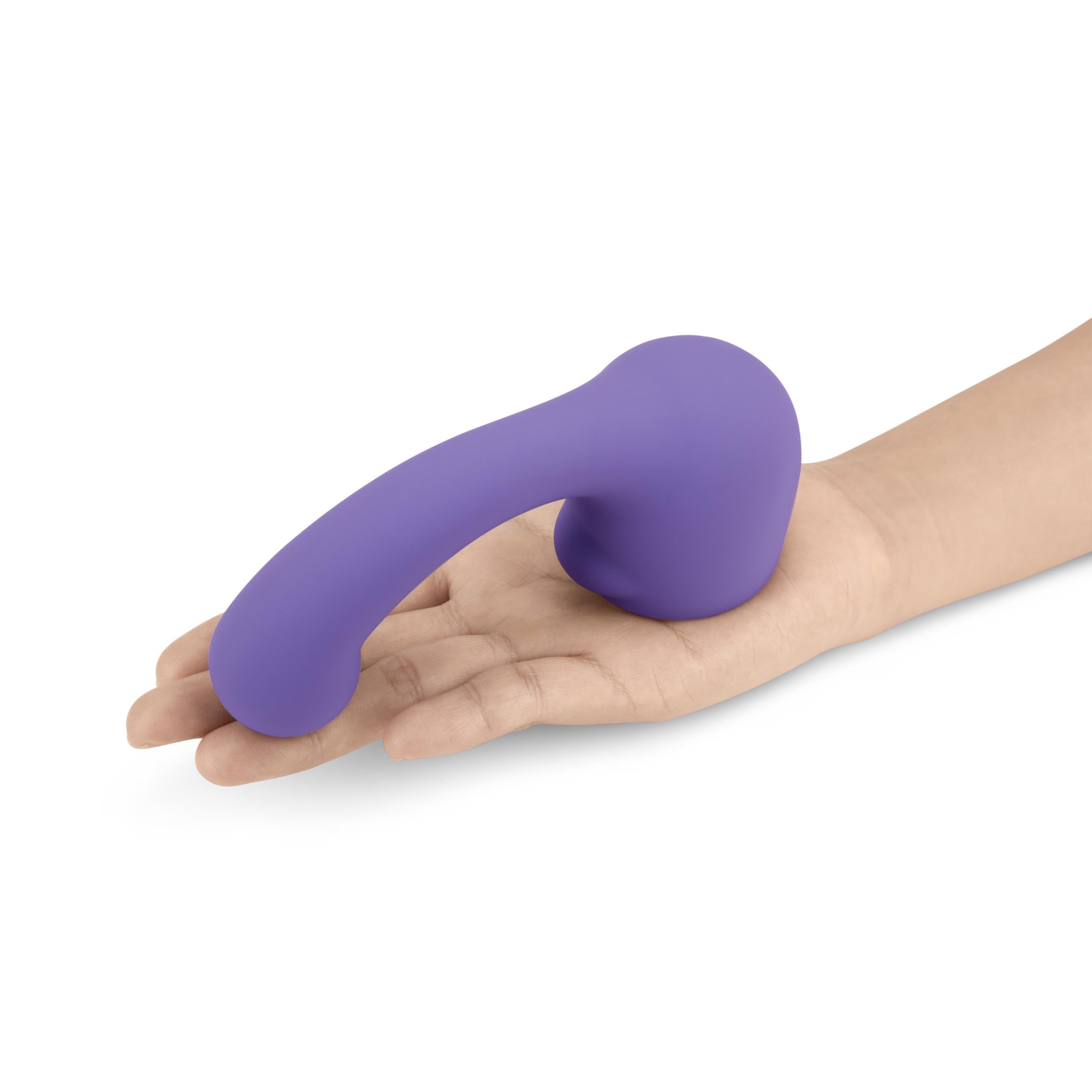 Le Wand - Curved Petite Weighted Silicone Attachment For Petite Rechargeable Massager