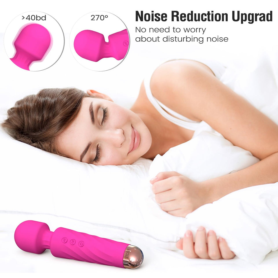 Wand Vibrator for Women, Female Sex Toys, Wand Massager, Adult Toys, Rechargeable Personal Massager, Dildo, 160 Vibration Modes