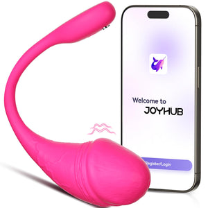ECRVOM Sex Toys Vibrator Dildo - Couple Sex Toys Wearable Panty Egg Anal Vibrators for Women Men, Vibrating Panties with 9 Modes