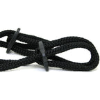Japanese Silk Love Rope Wrist Cuffs, Black