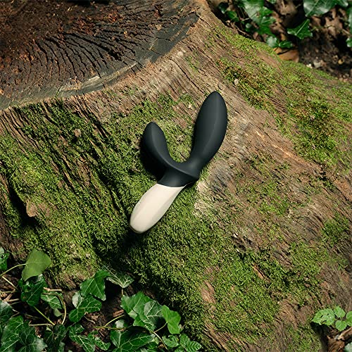 Lelo Loki Wave Anal Massager For Men, Obsidian Black, Vibrating Anal Toy With Wave Movement (Prostate Vibe)