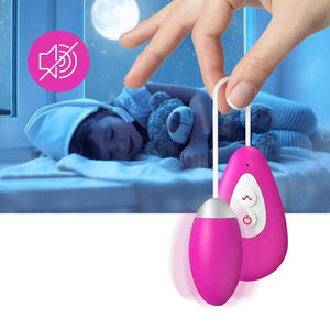 Bullet Vibrator with G-Point 10 Frequency Remote Control, LvBerGer Adult Products, Silicone Mini Bullet Vibrator for Women and M