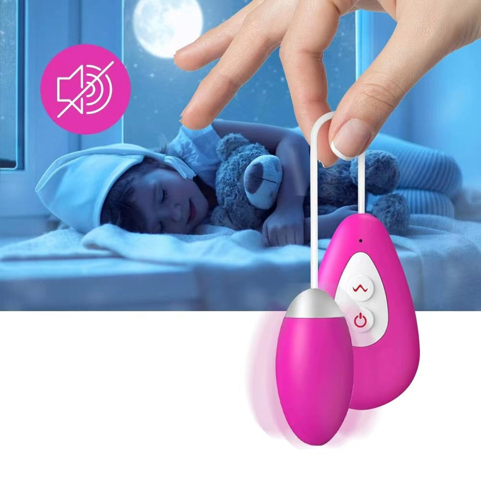 Bullet Vibrator with G-Point 10 Frequency Remote Control, LvBerGer Adult Products, Silicone Mini Bullet Vibrator for Women and M